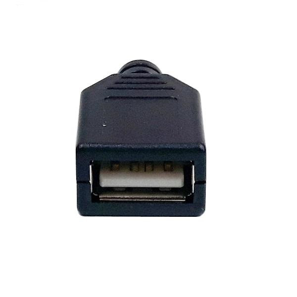 کانکتور مادگی فیش مدل USB TYPE - A بسته 2 عددی