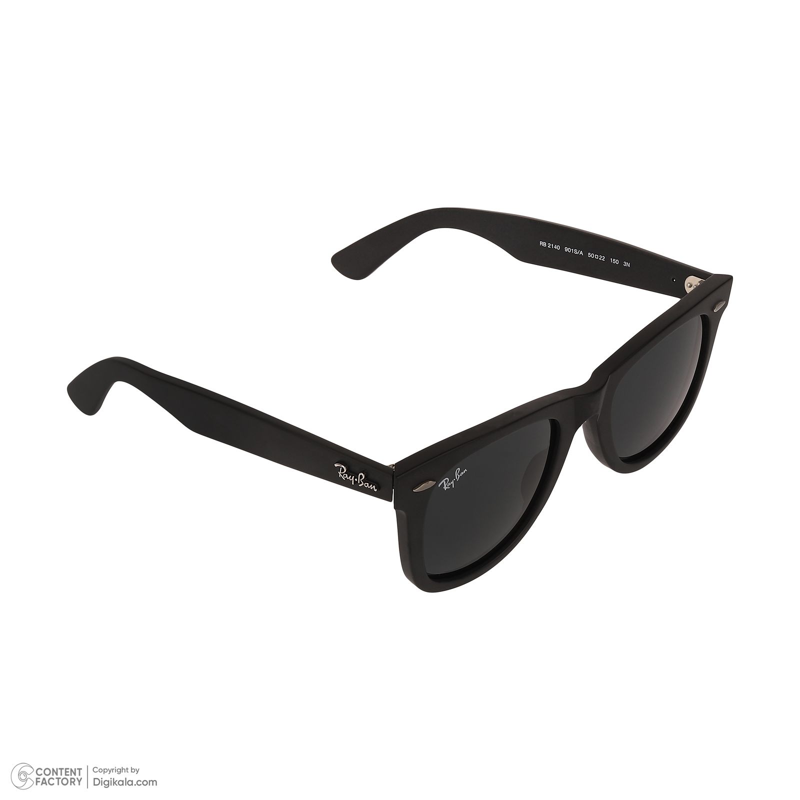 عینک آفتابی ویفرر (Wayfarer) ری بن مدل 0RB2140-901SA-50 -  - 3