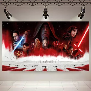 پوستر مدل بک لایت طرح جنگ ستارگان Star Wars The Last Jedi