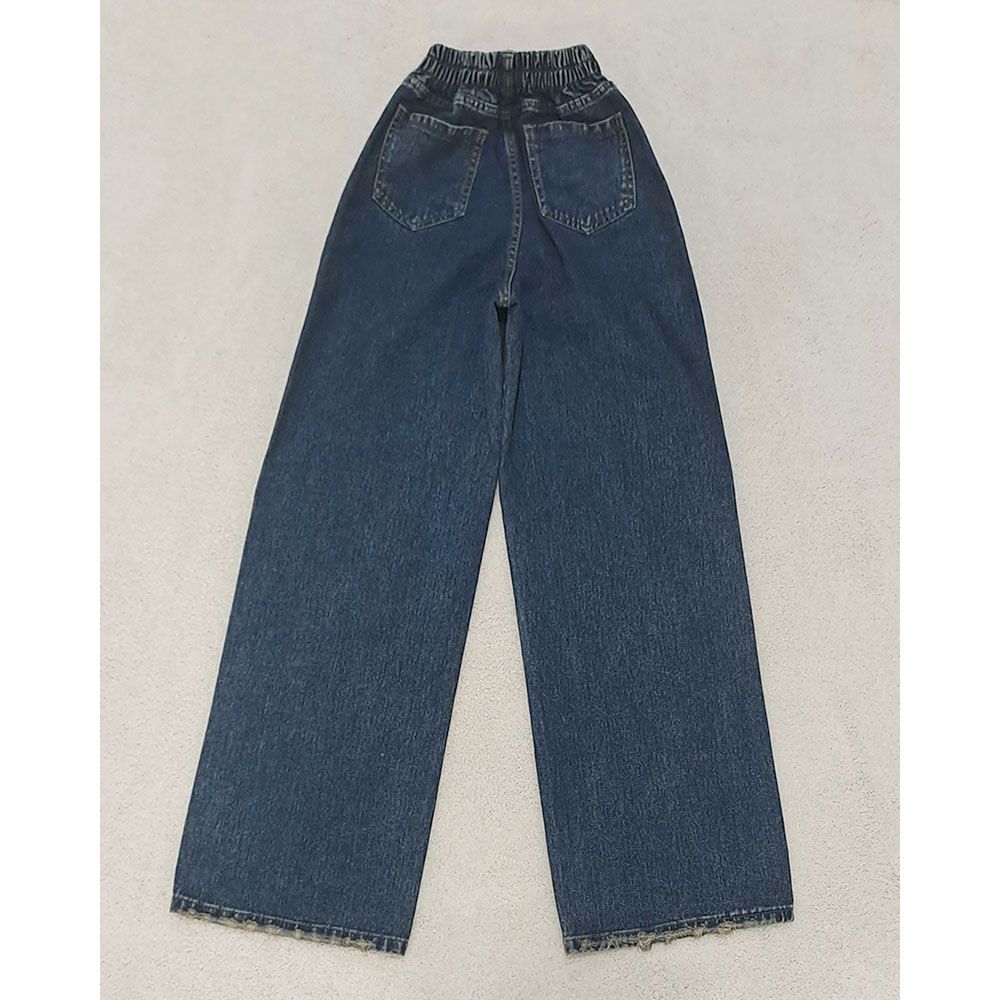 شلوار جین زاپ دار زنانه دیان مدل بگ -  - 8