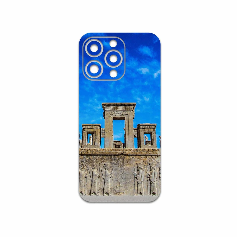 برچسب پوششی ماهوت مدل TAKHT-e-JAMSHID مناسب برای گوشی موبایل اپل iphone 13 Pro