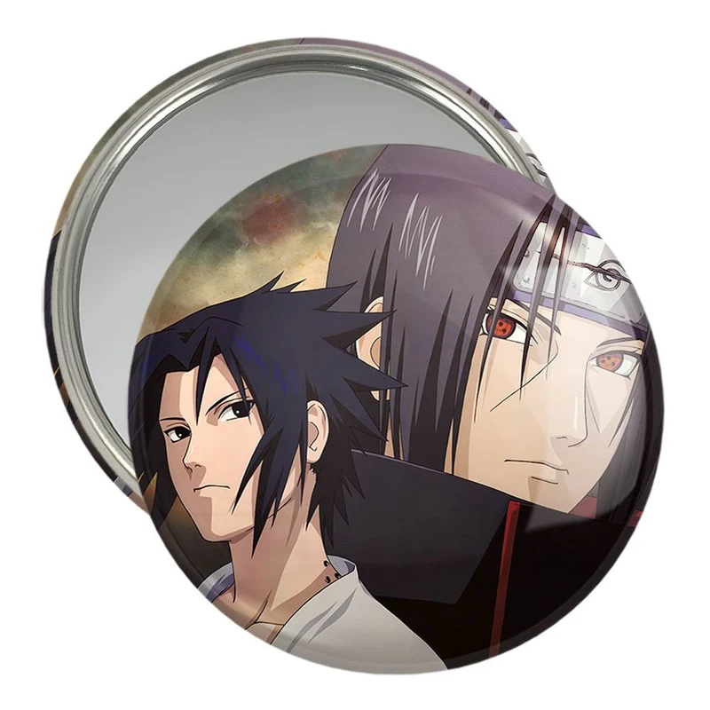 آینه جیبی خندالو مدل ایتاچی و ساسکه انیمه ناروتو Naruto  کد 11263