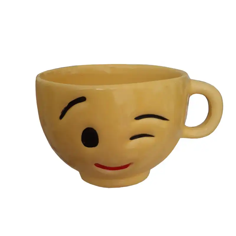 گلدان سرامیکی مدل چشمک