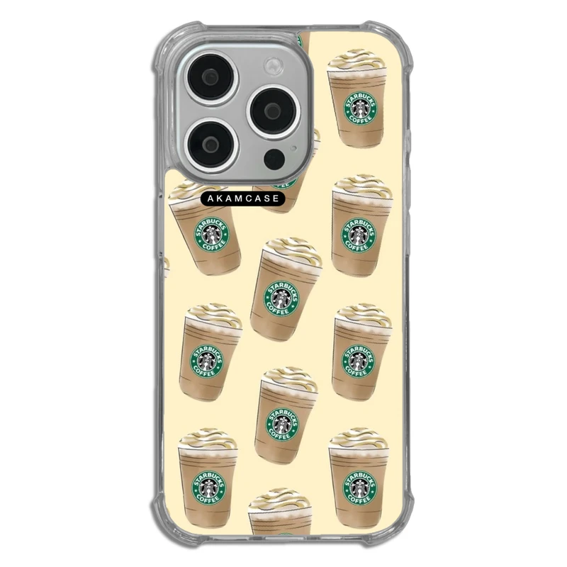 کاور آکام مدل AMCWTA15PRO-STARBUCKS13 مناسب برای گوشی موبایل اپل iPhone 15 Pro  