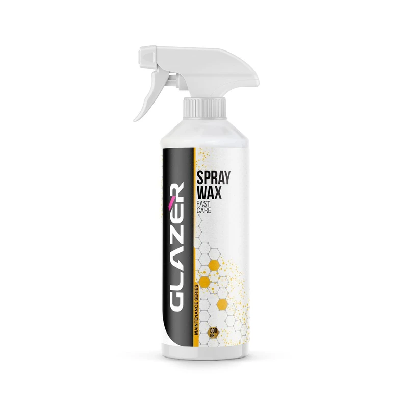 پولیش واکس خودرو مدل  گلیزر مدل SPRAY WAX وزن 550 گرم