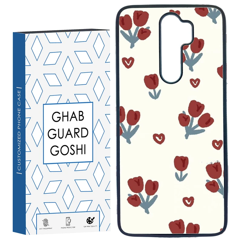 کاور قاب گارد گوشی طرح گل کد TPU-140 مناسب برای گوشی موبایل شیائومی Redmi Note 8 PRO