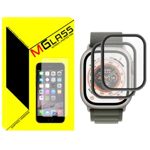 محافظ صفحه نمایش نانو ام‌گلس مدل NMG مناسب برای ساعت هوشمند الترا X8 بسته دو عددی