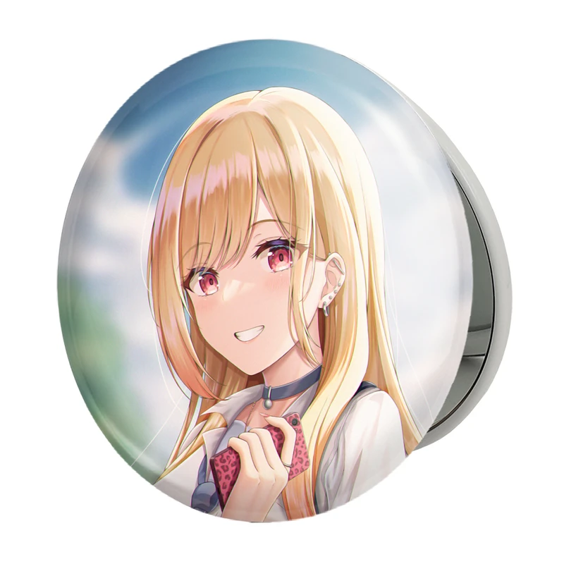 آینه جیبی خندالو طرح کیتاگاوا انیمه مای درس آپ دارلینگ مدل تاشو کد 23856 