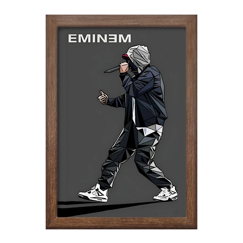 تابلو خندالو طرح امینم (Eminem) کد F4632