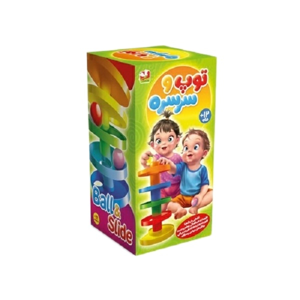 بازی آموزشی سنجاقک مدل توپ و سرسره