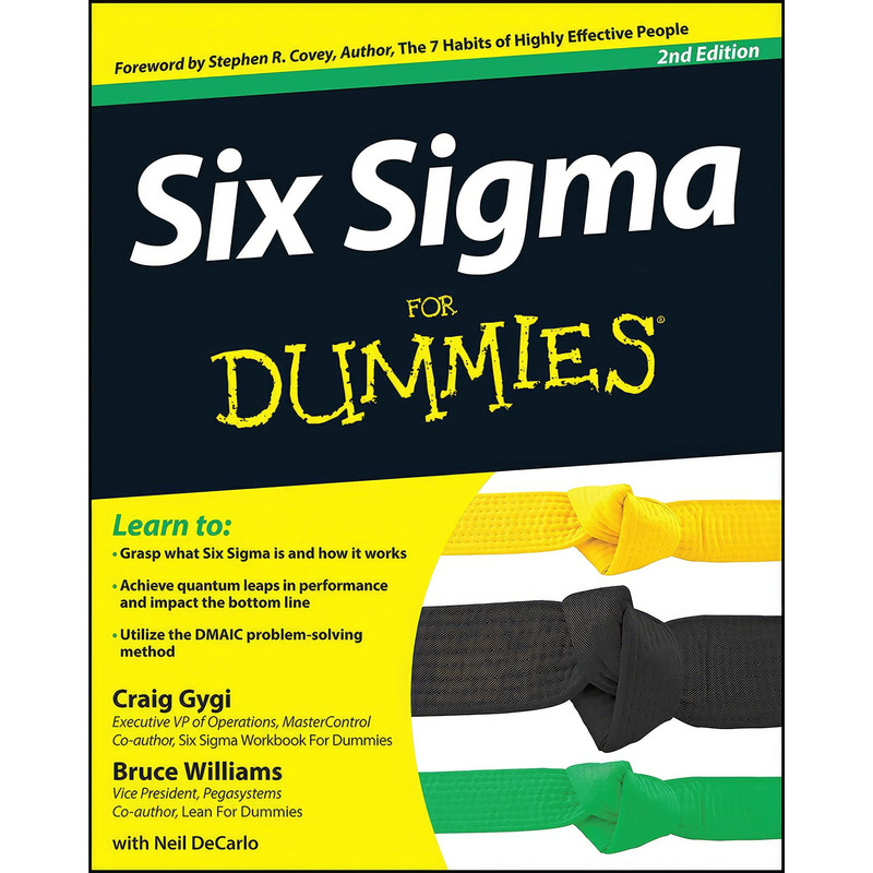 کتاب Six Sigma For Dummies اثر جمعی از نویسندگان انتشارات For Dummies