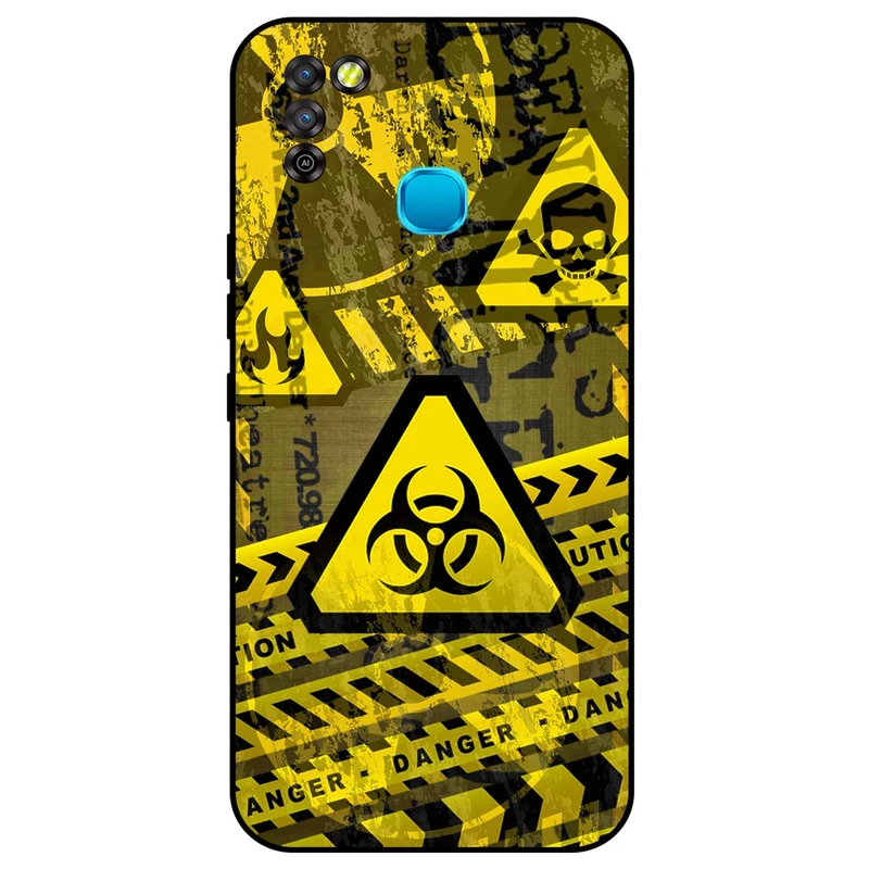 کاور مگافون طرح خطر مدل 7703 مناسب برای گوشی موبایل اینفینیکس  Smart 5