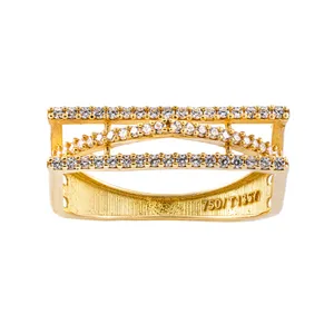 Seven Jewelry 2724 18k Gold Ring For Women