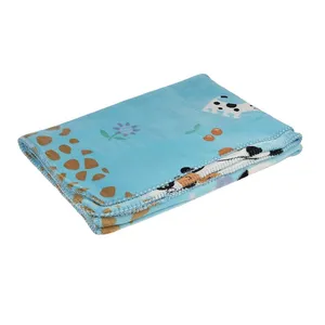 پتو کودک مدل Cute Cow سایز 100x140 سانتیمتر