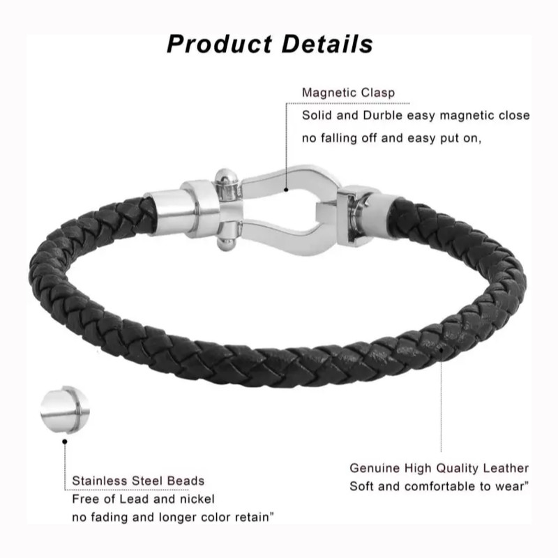 دستبند مردانه مدل OMGA