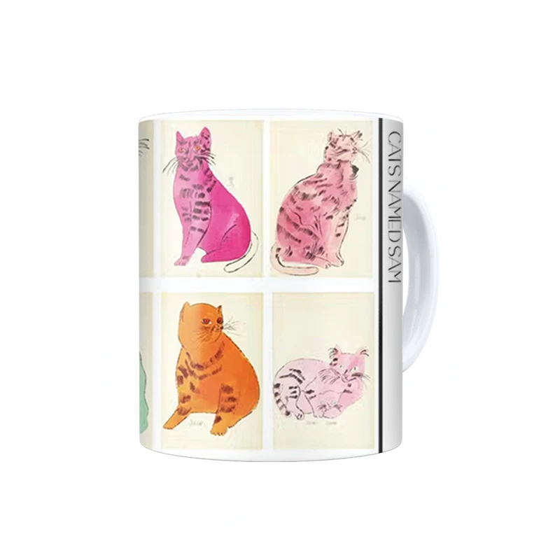 ماگ ترمه طراحان ایده مدل گربه هایی به نام سم از وارهول کد art0816