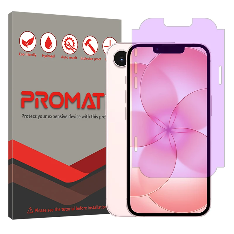 محافظ صفحه محافظ چشم پرومیت مدل هیدروژلی مناسب برای گوشی موبایل اپل iPhone 17e 