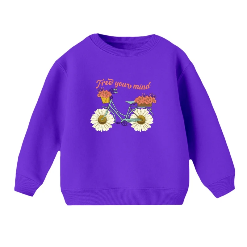 سویشرت بچگانه مدل دوچرخه فانتزی کد 06