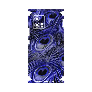 MAHOOT Purple Feather-FullSkin Cover Sticker for Motorola Moto G72