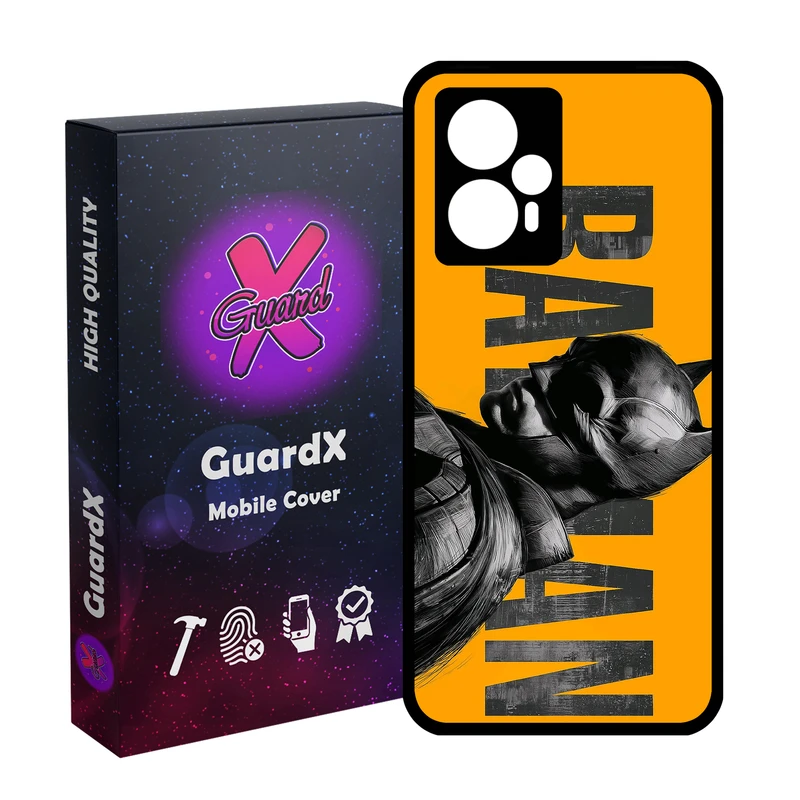 کاور گارد ایکس طرح Batman مدل 11076 مناسب برای گوشی موبایل شیائومی Poco F5/Redmi Note 12 Turbo