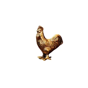 دکوری برنجی مدل جوجه خروس