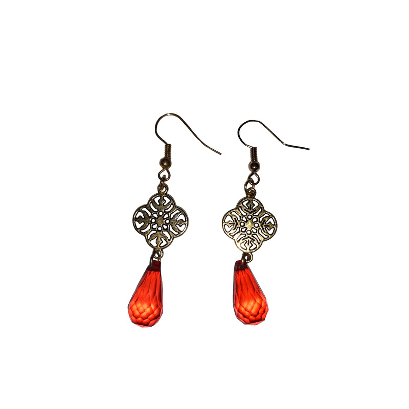 گوشواره دخترانه مدل اشک