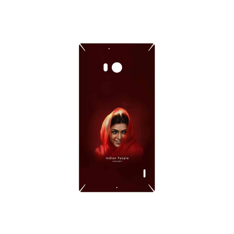 برچسب پوششی ماهوت مدل Portrait of an Indian Woman مناسب برای گوشی موبایل نوکیا Lumia 930