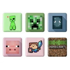 مگنت خندالو طرح بازی ماینکرافت Minecraft کد 1440B مجموعه 6 عددی