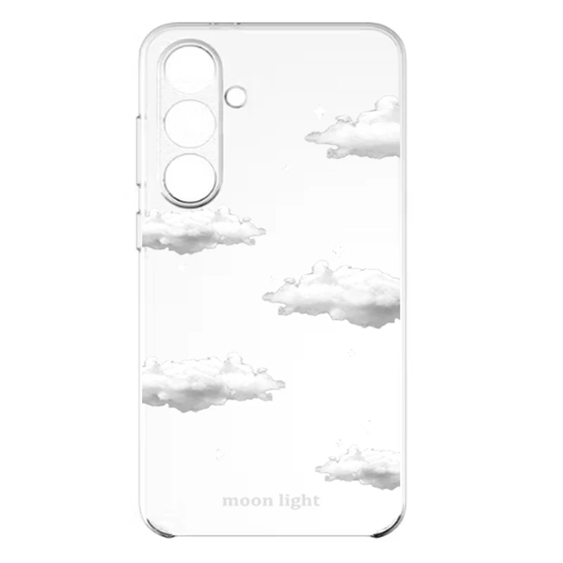 کاور طرح Cloud Moon مناسب برای گوشی موبایل سامسونگ Galaxy S25 FE 