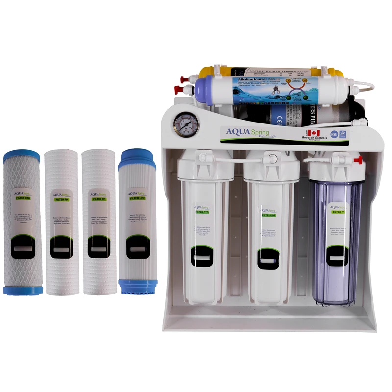دستگاه تصفیه کننده آب آکوآ اسپرینگ مدل RO_SF4750_W4F