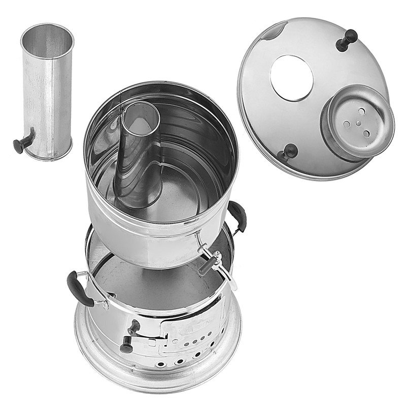 سماور زغالی آلتین مدل  STIL8 گنجایش 8 لیتر