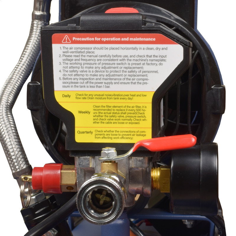 کمپرسور باد روما مدل  1180F10 ظرفیت 10 لیتر