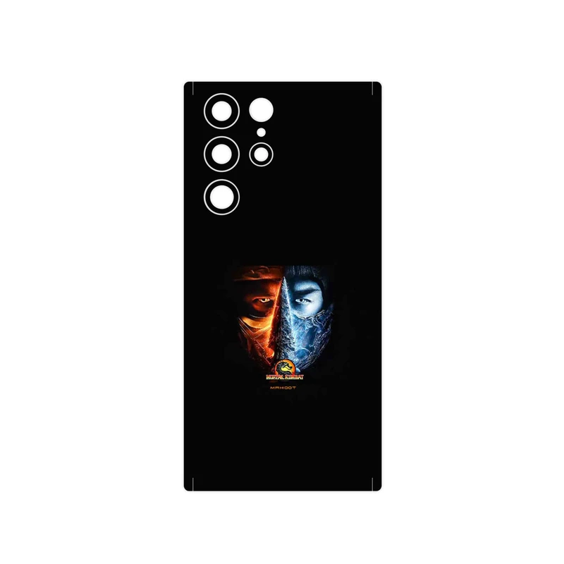 برچسب پوششی ماهوت مدل Mortal Kombat Game Series مناسب برای گوشی موبایل سامسونگ Galaxy S22 Ultra 5G