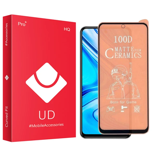 محافظ صفحه نمایش مات یو دی مدل +PRO مناسب برای گوشی موبایل شیائومی Redmi Note 9S