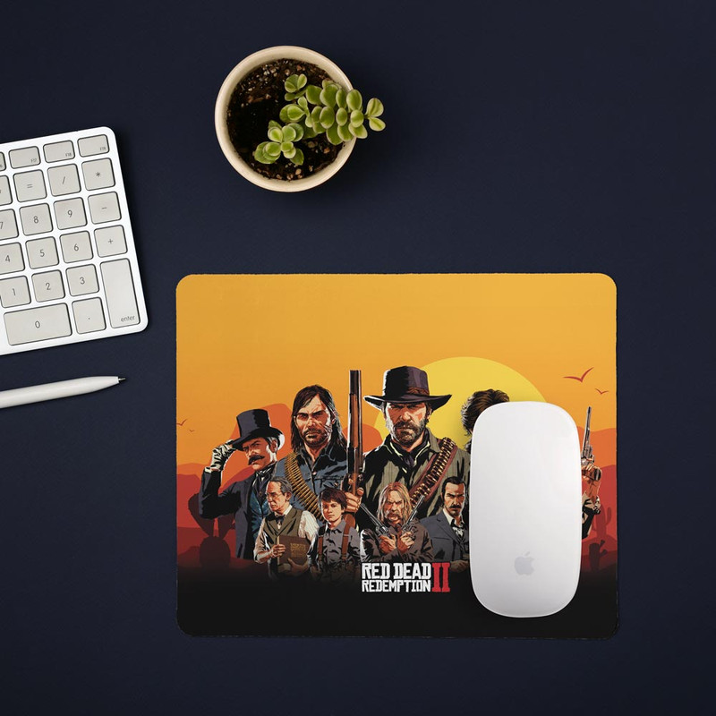 ماوس پد پیکسل میکسل مدل RED DEAD REDEMPTION2 کد GARD03 3