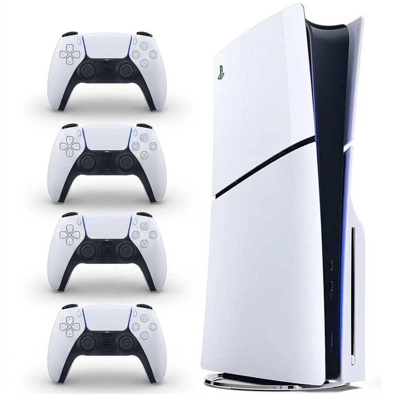 کنسول بازی سونی مدل PlayStation 5 Slim ظرفیت یک ترابایت ریجن 2016A اروپا به همراه دسته اضافی 