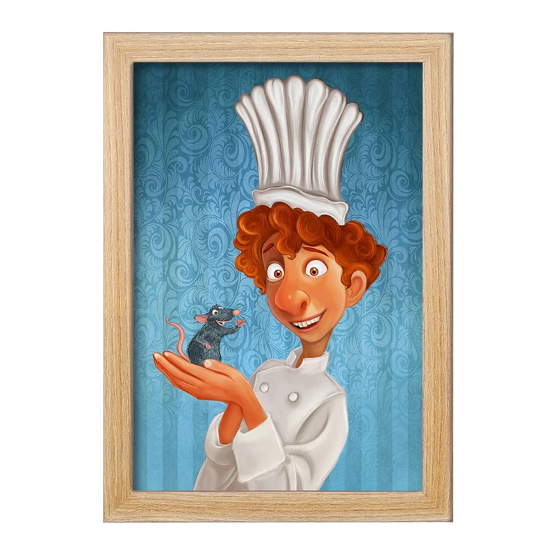 تابلو خندالو مدل انیمیشن موش سرآشپز کد F2030