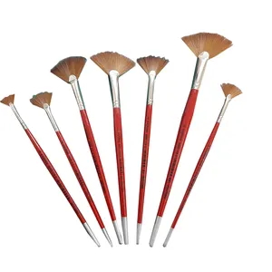 قلم مو چتری شیمیایی خرم کد 888E مجموعه 7 عددی 
