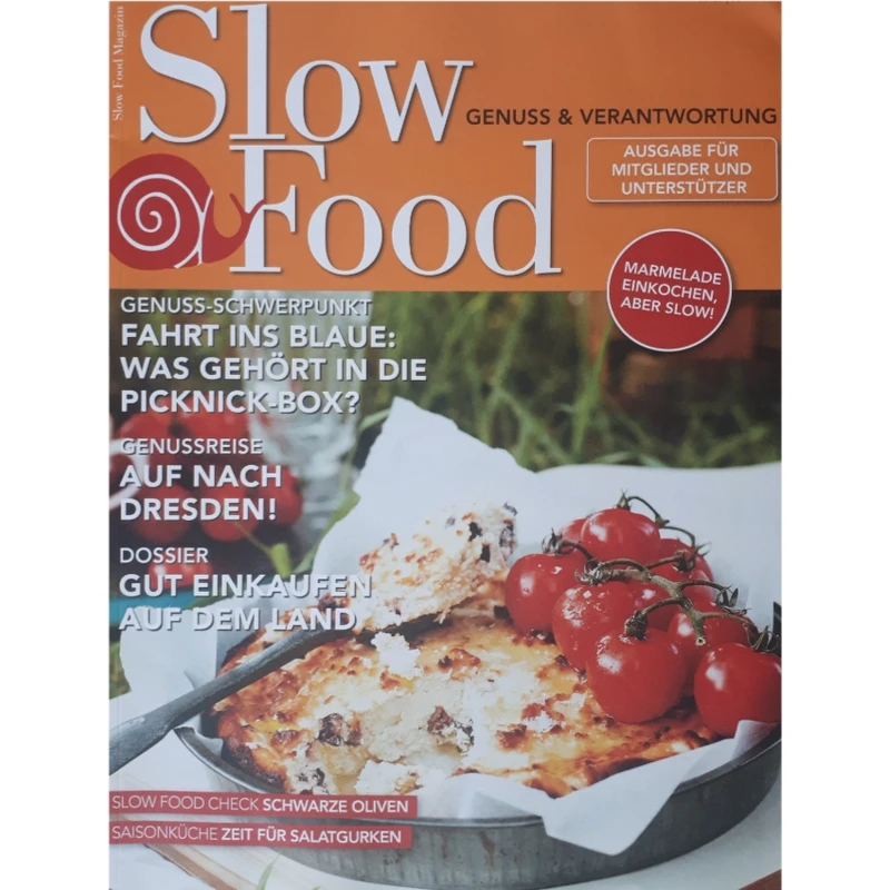 مجله Slow Food جولای 2025
