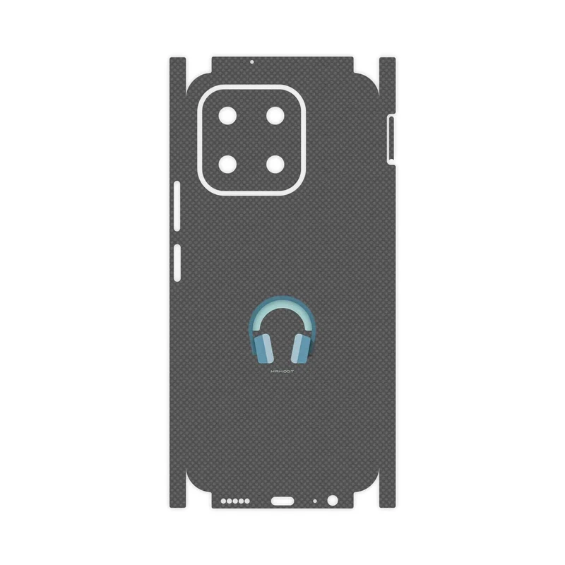 برچسب پوششی ماهوت مدل Minimal Headphone Icon-FullSkin مناسب برای گوشی موبایل آنر X6b