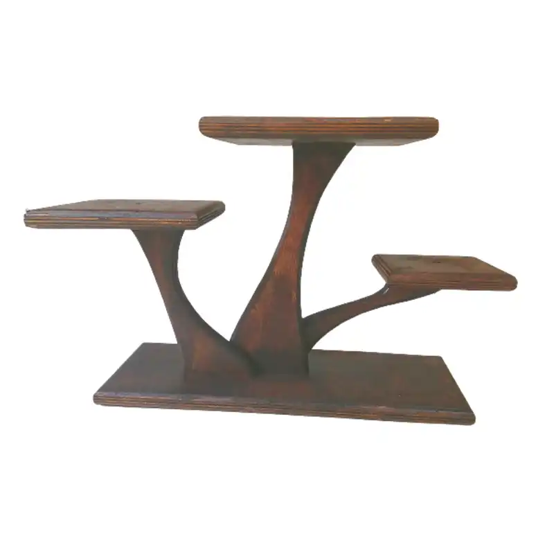 استند گلدان چوبی مدل لیندا 002