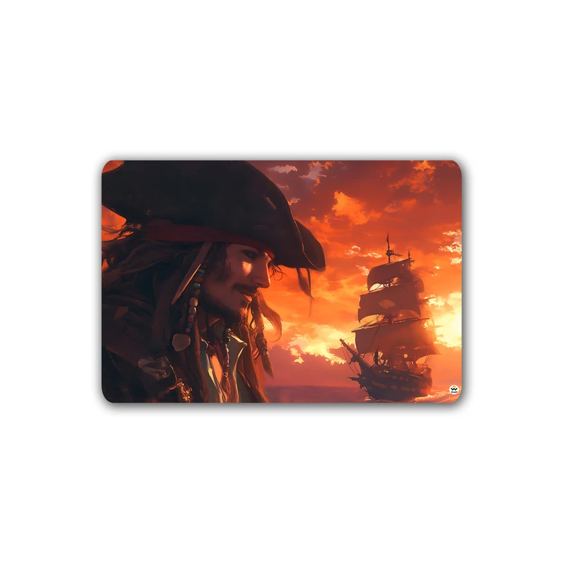 ماوس پد مخصوص بازی شادیت مدل دزدان دریایی کارائیب کد 925 سایز 37*24 سانتیمتر