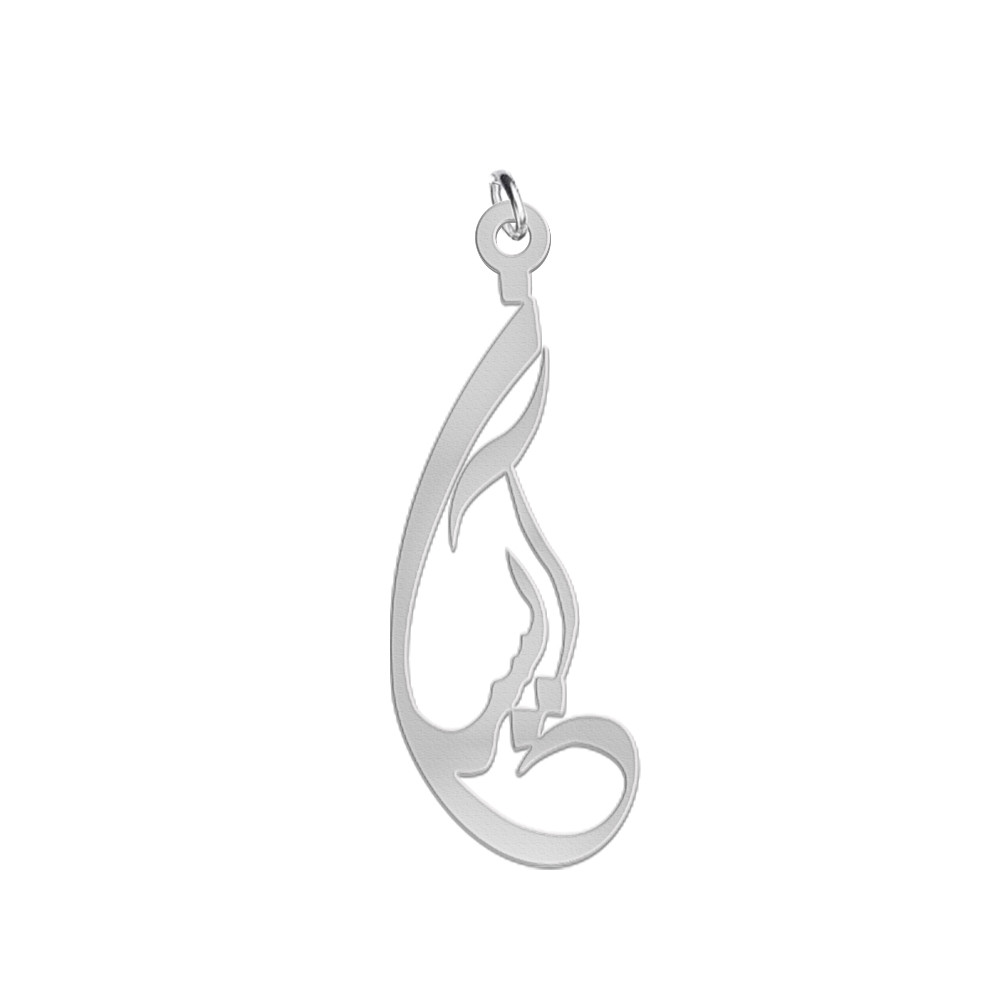 آویز گردنبند نقره زنانه لیردا مدل اسم آیسان med sss 6 آویز گردنبند نقره زنانه لیردا مدل اسم آیسان med sss 6