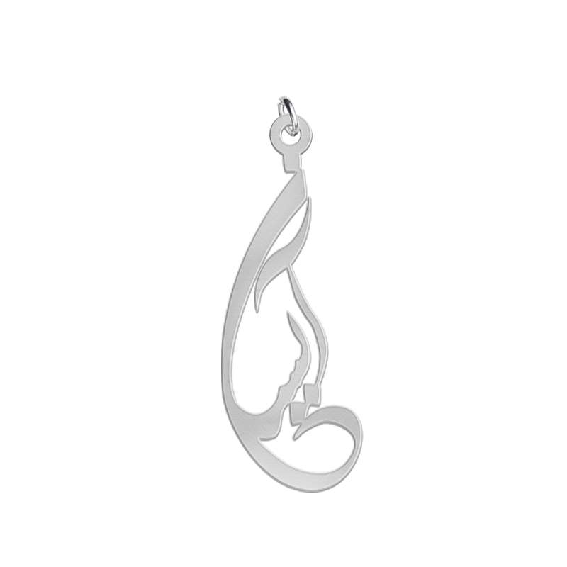 آویز گردنبند نقره زنانه لیردا مدل اسم آیسان med sss 6 آویز گردنبند نقره زنانه لیردا مدل اسم آیسان med sss 6