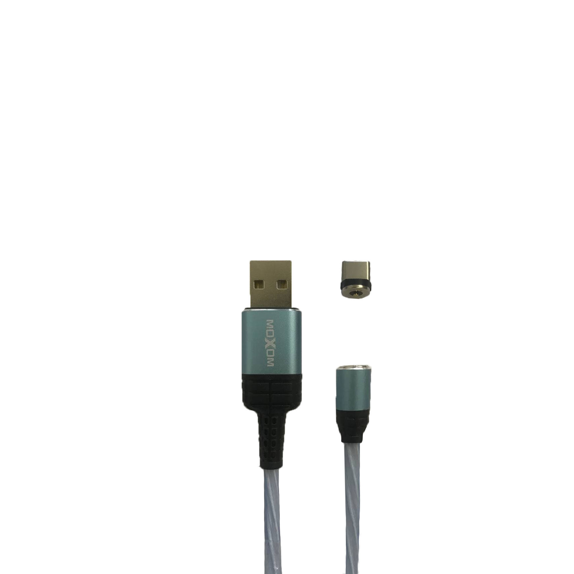 کابل تبدیل USB به USB-C موکسوم مدل Led light طول 1 متر