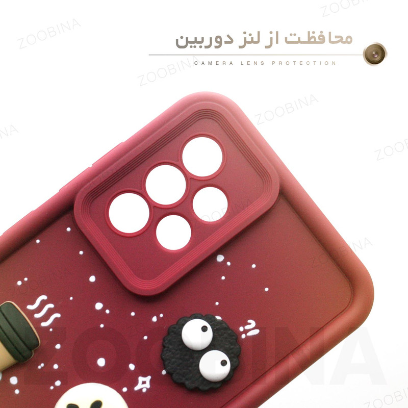 کاور زوبینا مدل Snow مناسب  برای گوشی موبایل شیائومی Redmi Note 9 