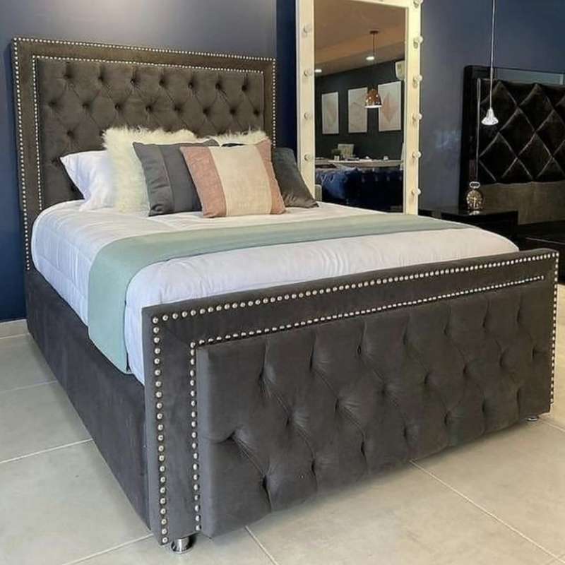 تخت خواب دونفره مدل هلسا سایز 160×200 سانتی متر