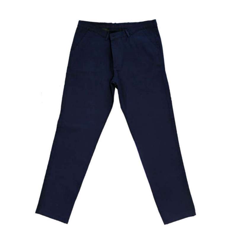 شلوار مردانه یو اس پولو مدل راسته کتان رنگ سرمه ای