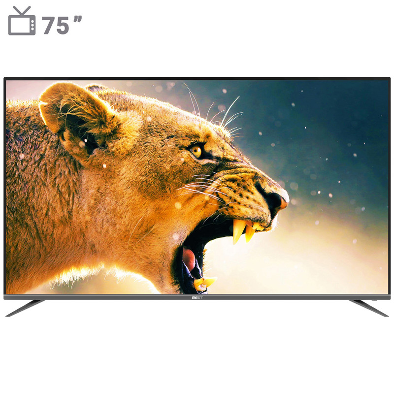 تلویزیون ال ای دی هوشمند بست مدل BUS75 سایز 75 اینچ