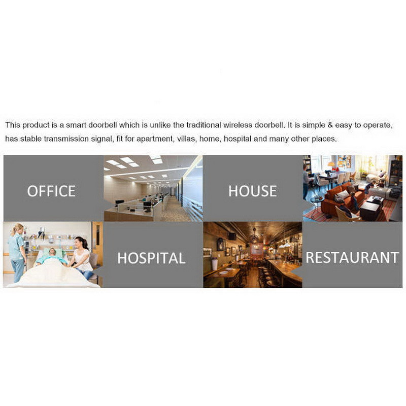 زنگ بی سیم مدل CC27W مجموعه 3 عددی